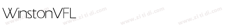 WinstonVF Light字体转换